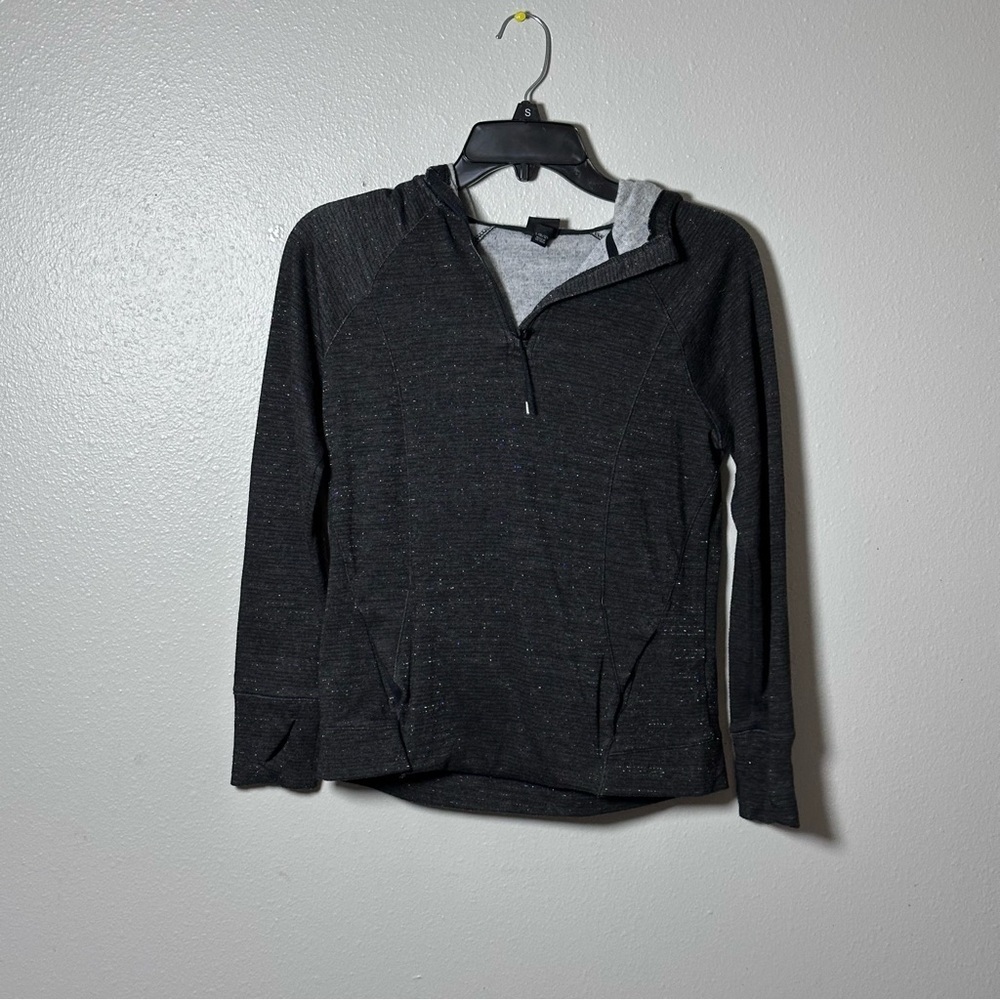 All in motion Kids‎ girls black Pullover hoodie sweater size L